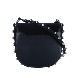 Alexander Wang Lia cross body or shoulder studded suede and leather bag!✨✨⭐️